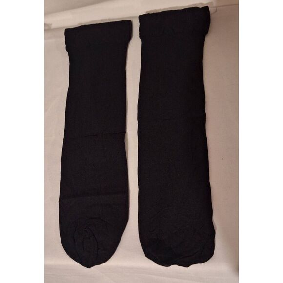 Womens Black Light to Medium Knee Hi Nylon Socks Size X-Large Lot of 12 pair‎ - Picture 2 of 3